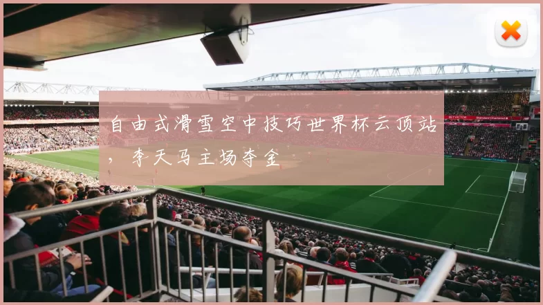 自由式滑雪空中技巧世界杯云顶站,李天马主场夺金